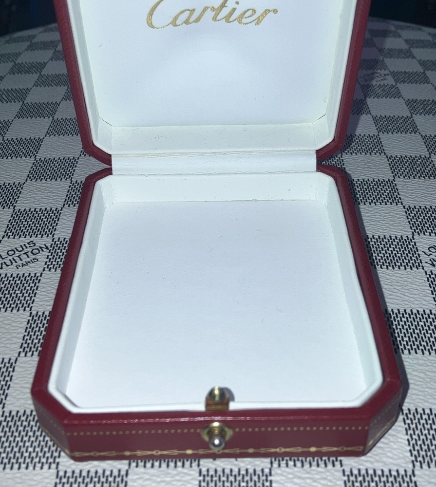 Cartier Jewelry Case , Outer Box & Gift Bag Set.