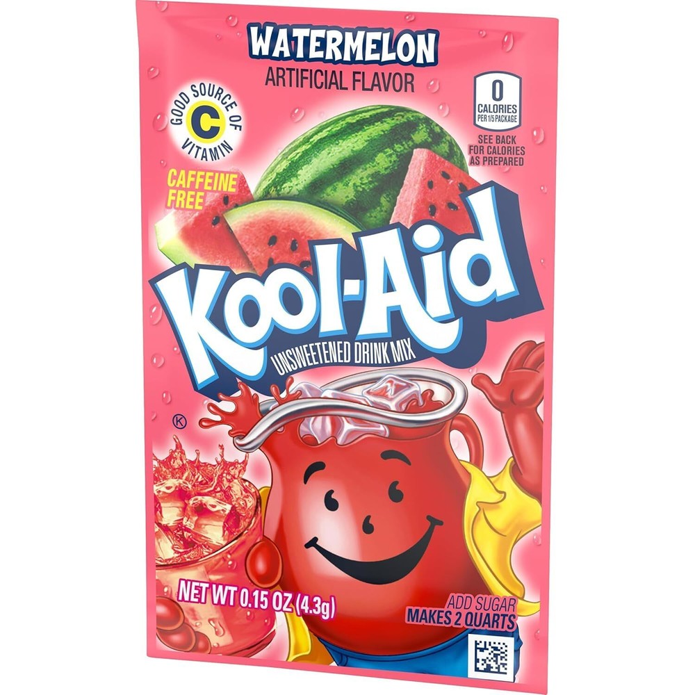 Kool-aid Watermelon Unsweetened (pack of 48)