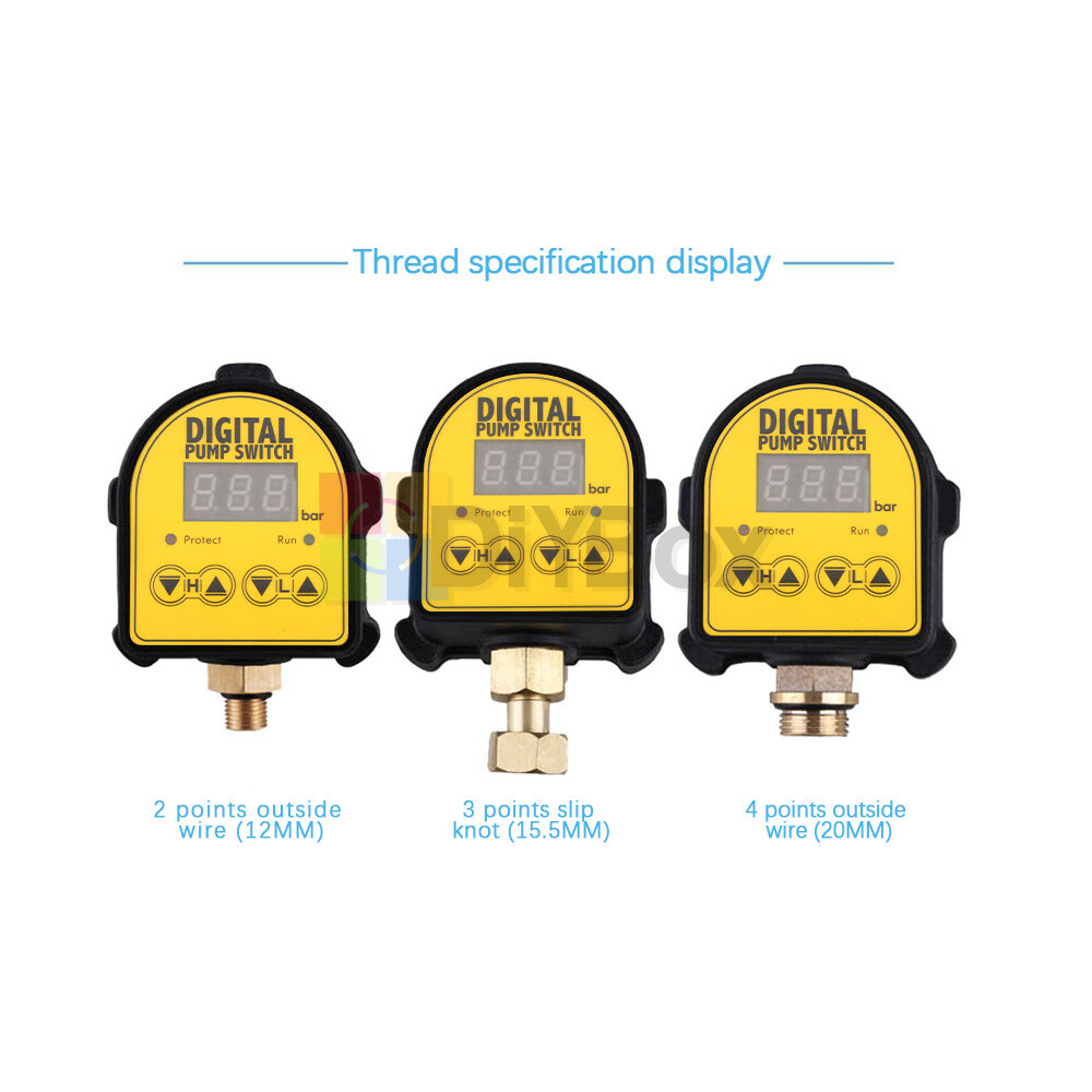 Intelligent wate Digital Pressure Controller Switch 220V For Water Ail Gas Pump