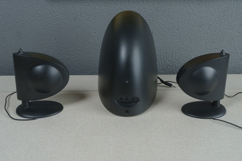 Post Modern Michael Graves Design Computer Speakers Set 