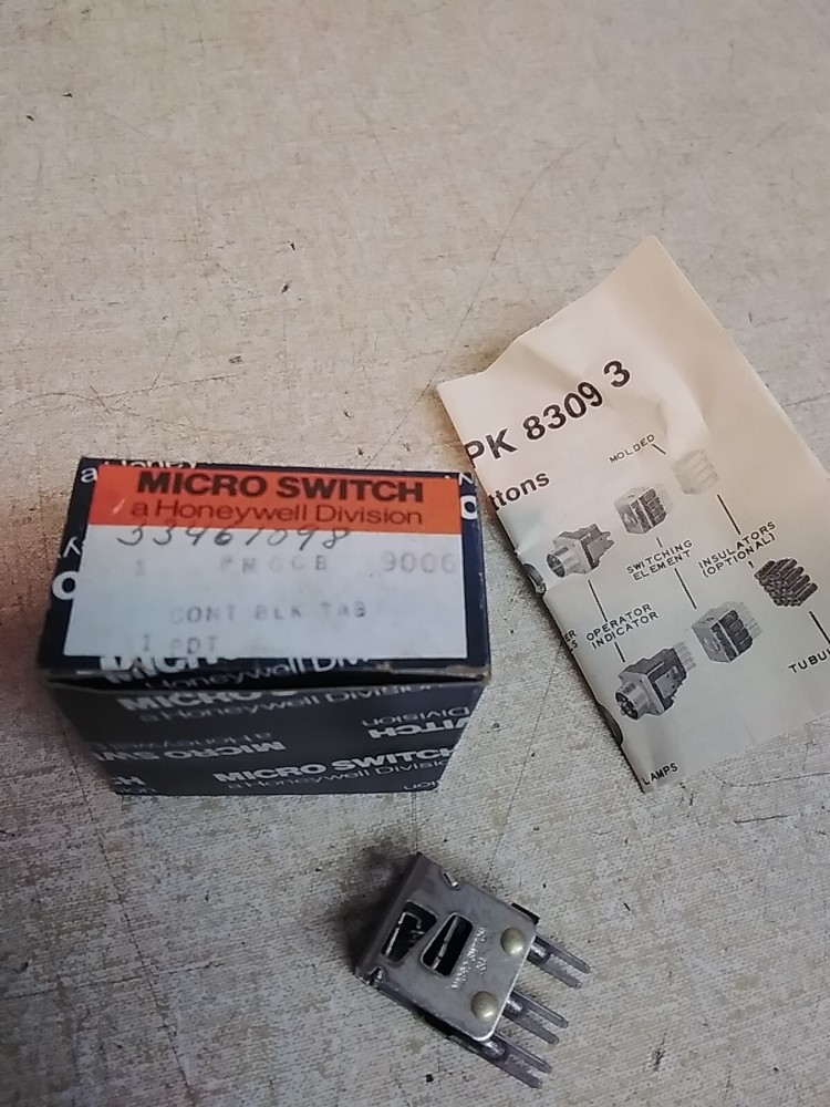 Honeywell Micro Switch PMCCB Contact Block Tab