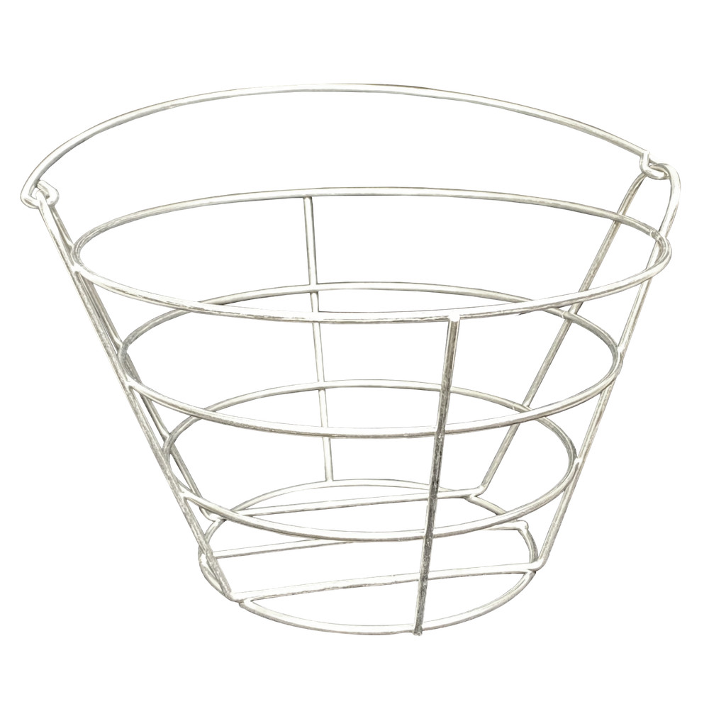 Metal Wire Golf Ball Range Basket Bucket with Handle - Practice, Hitting, Gift