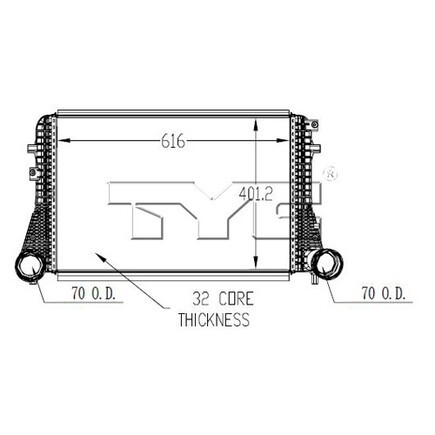 Tyc 18017 Intercooler