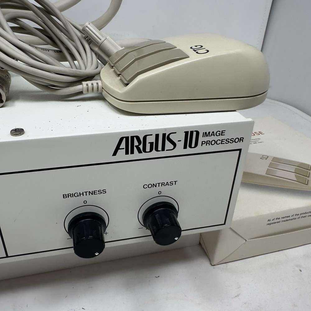 Hamamatsu Photonics C4015 Argus 10 Image Processor With Super Mouse Vintage