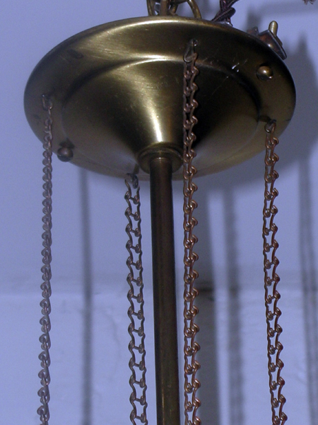 RUBY GLASS HANGING LIGHT