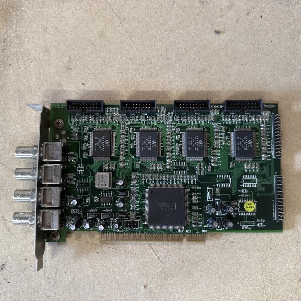 16-Channel PCI DVR Capture Card BNC Inputs