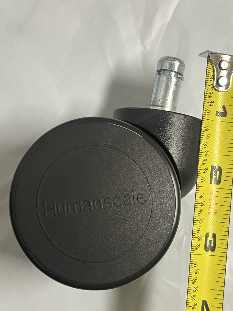 Humanscale Genuine Replacement Castor Wheels OEM Single Piece