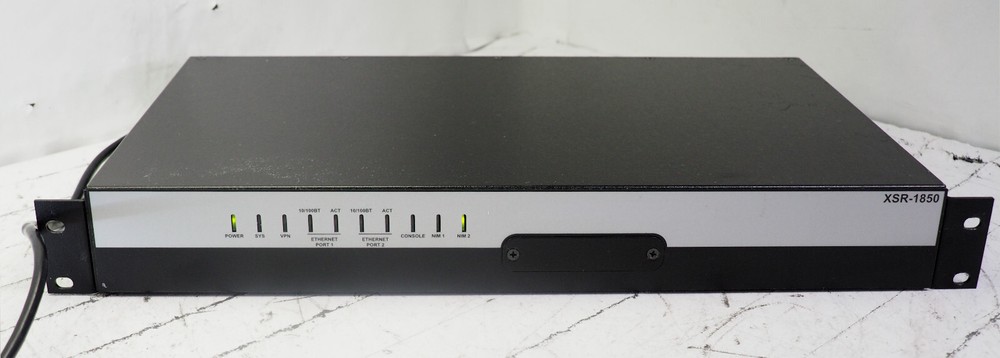 Enterasys XSR 1850 Router Dual Port Ethernet With Network Interface Module