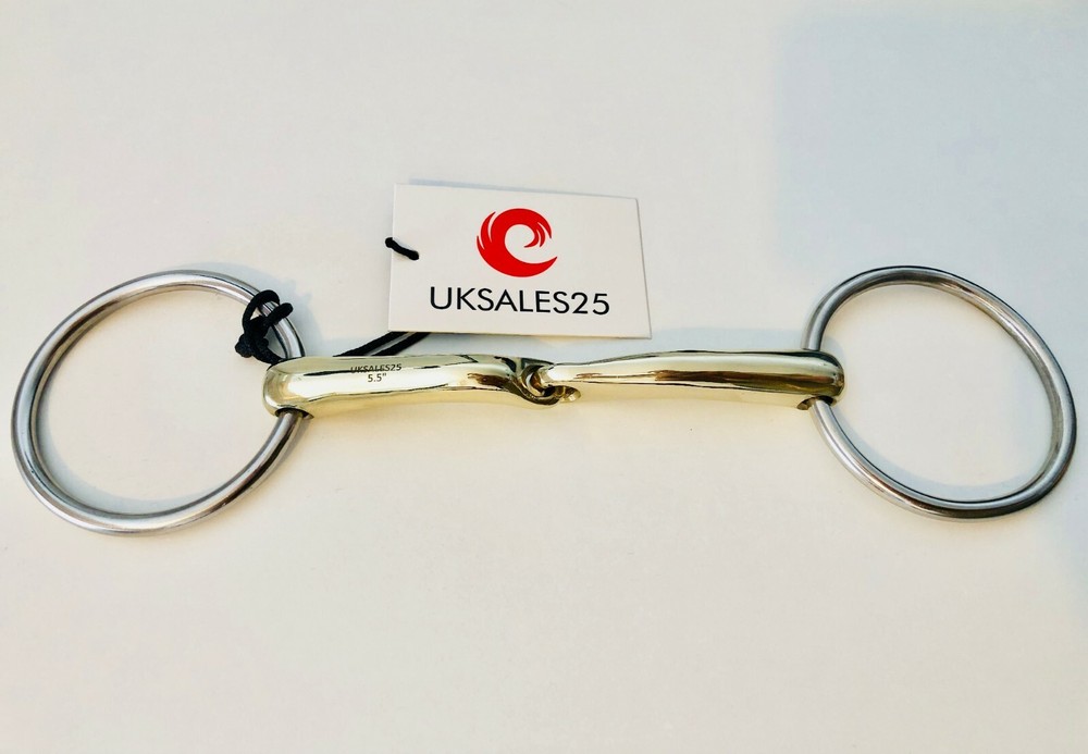 Loose Ring Snaffle Single Jointed Bit GS & SS (UKSALES25®) *SAME DAY DISPATCH*