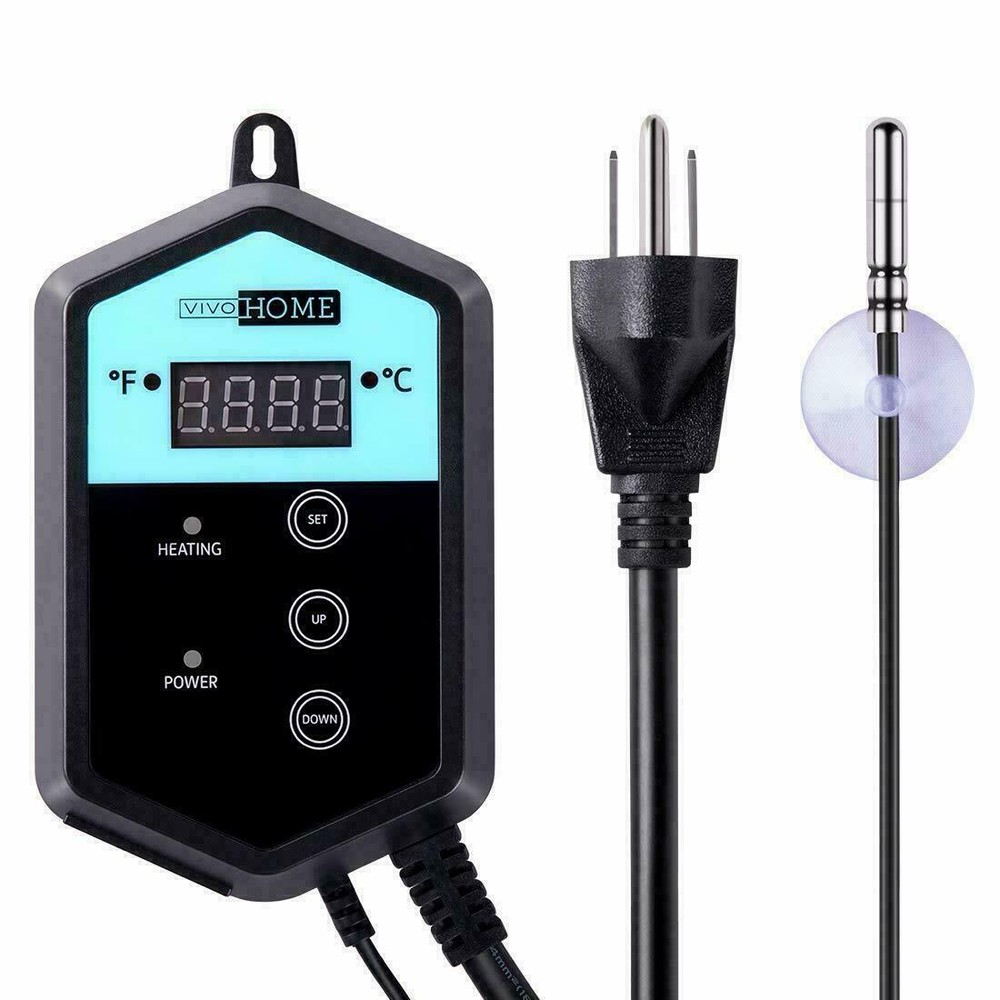 Digital Heat Mat Thermostat Controller for Seed Germination, Reptiles, etc..