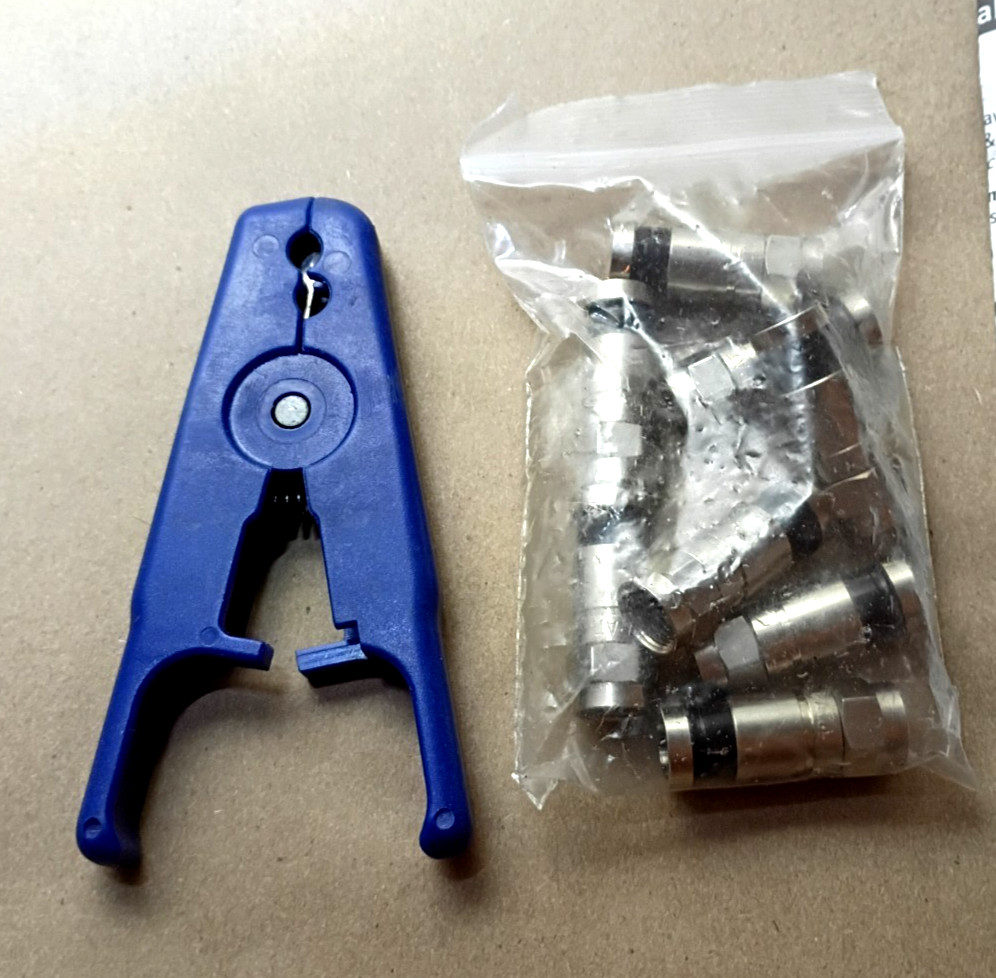 DataShark Cable TV 'F' Compression Crimper Set 70014