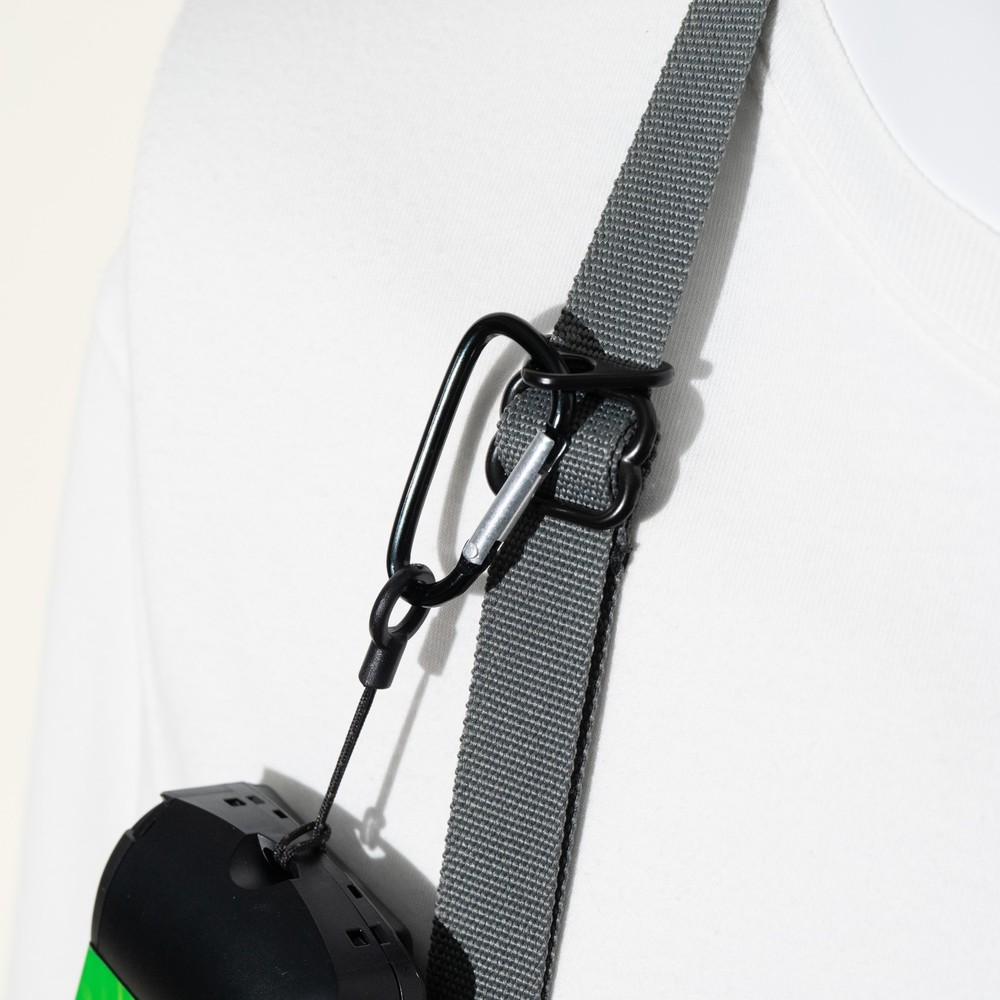 Grey Adjustable Camera Neck Strap w/ Peak Design Anchor