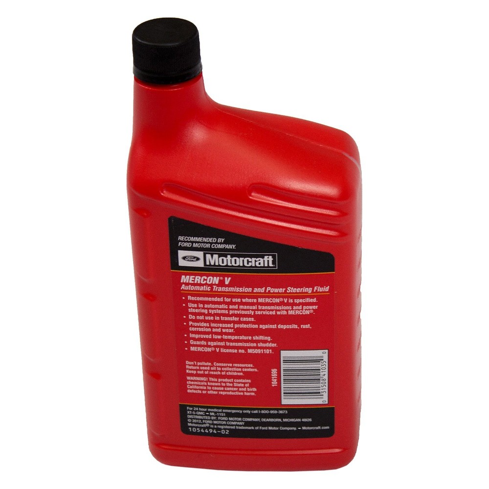 Motorcraft XT5QMC - Mercon V Automatic Transmission Fluid