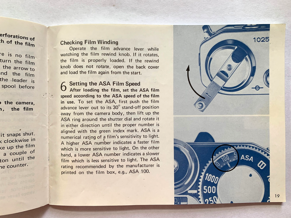 Canon AE-1 - Camera Instruction Book Manual