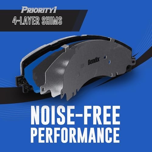 Priority1 Semi-Metallic Front Brake Pads for Select Models BMW CFM1561