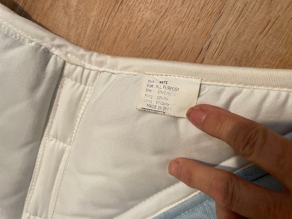 Roma Coolmax White AP Saddle Pads New With Tags