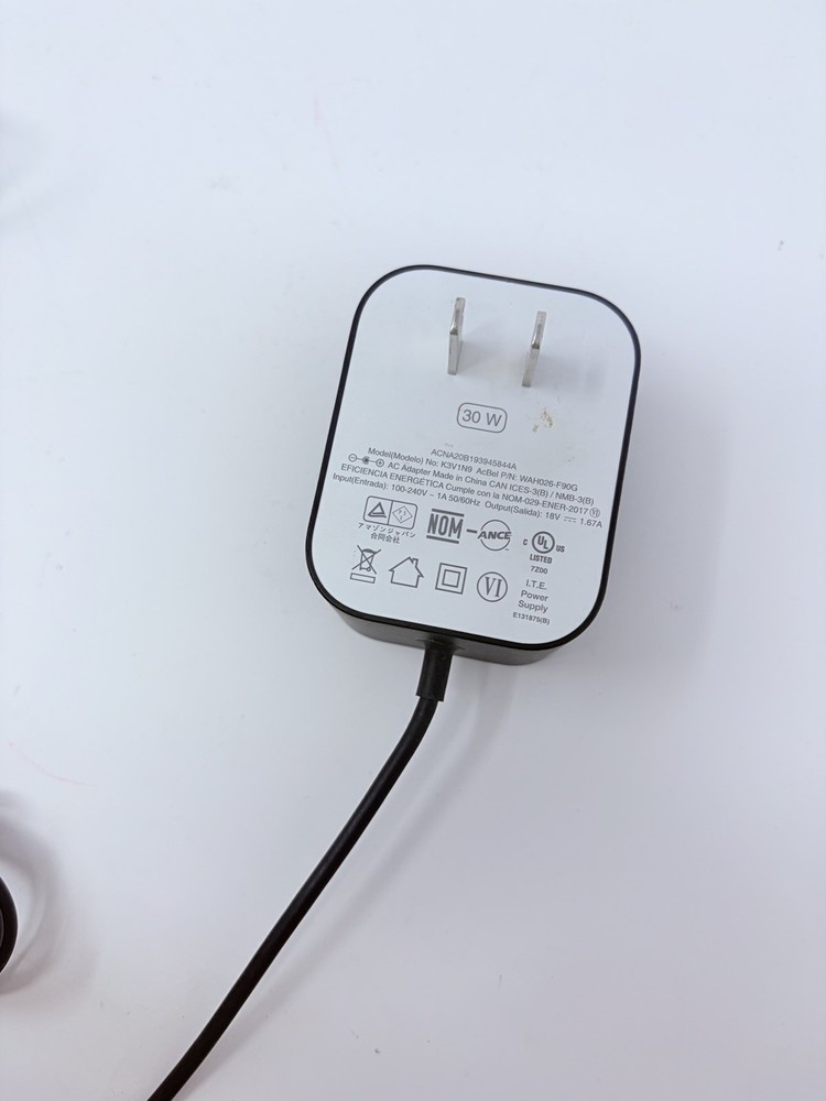 Working Amazon Alexa Echo Gen 3 Smart Speaker R9P2A5