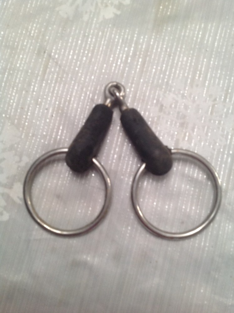 Rubber Loose Ring Snaffle Bit - 5 inches