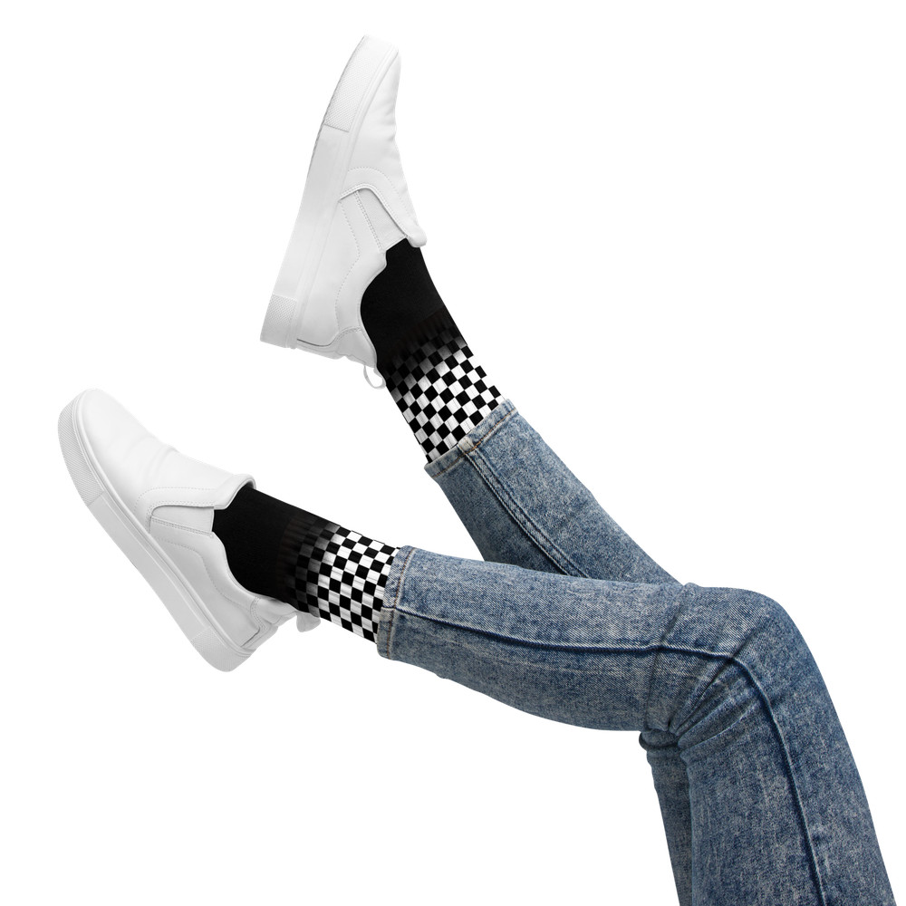 Disrupt Checkered Socks