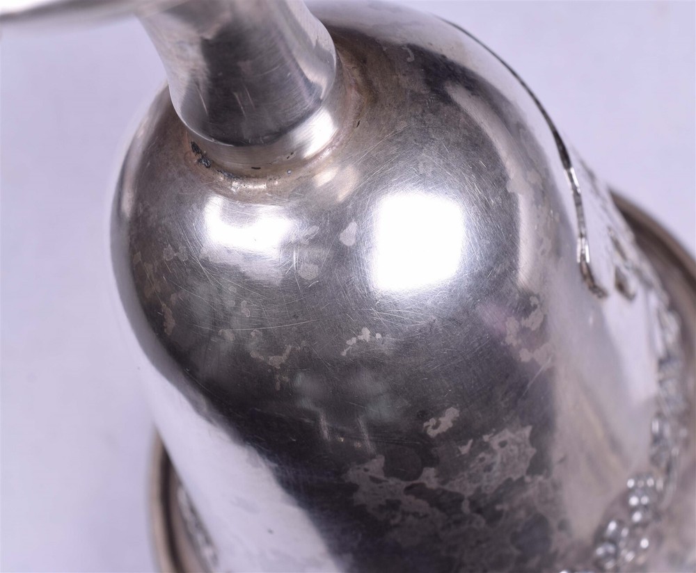 Antique 0.800 Silver Kiddush Goblet Cup Jerusalem