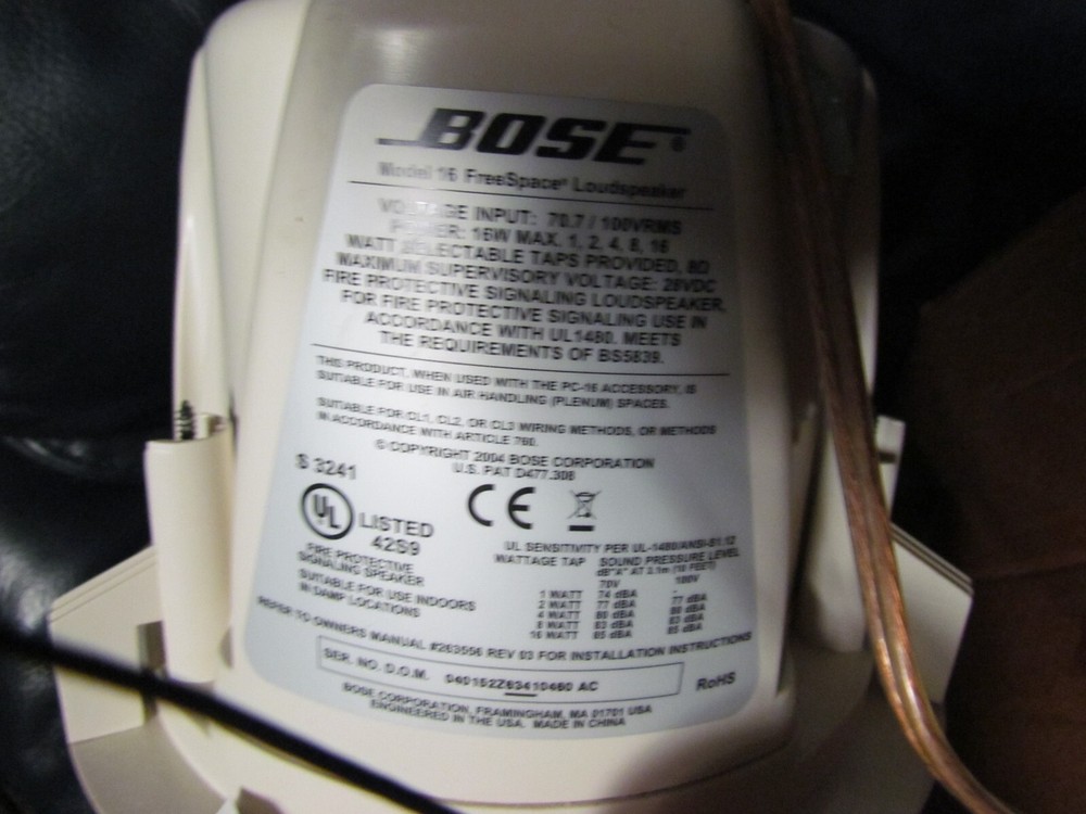 Bose Speaker for Ceiling Model S3241 (3)