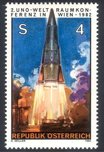 Austria 1982 Space/Rocket/Science 1v (n23127)