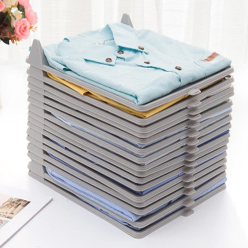Fold Board Clothes Organization System Shirt Folder