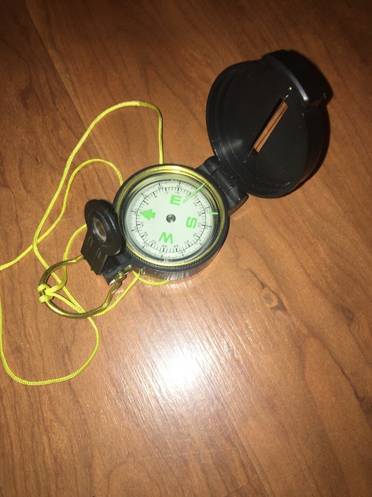 Vintage Engineer Lensatic Directional Compass