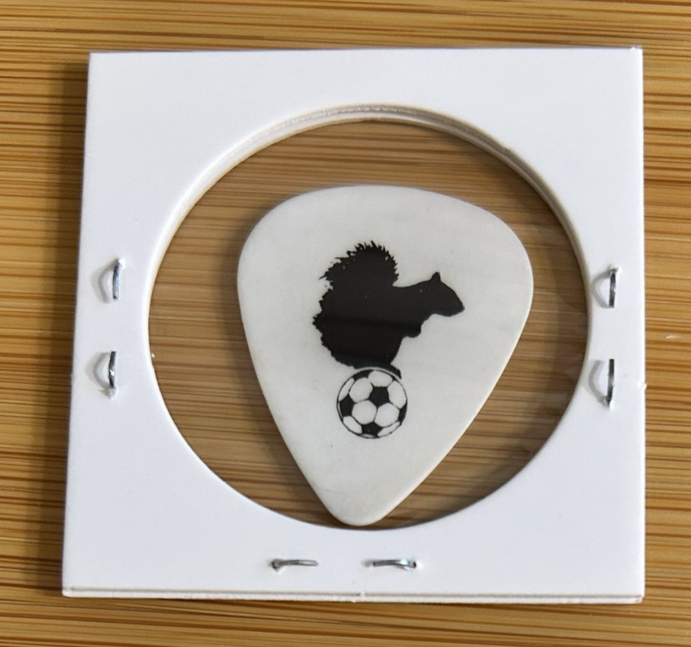 Paramore - Tour Guitar Pick - Squirrel on Soccer Ball