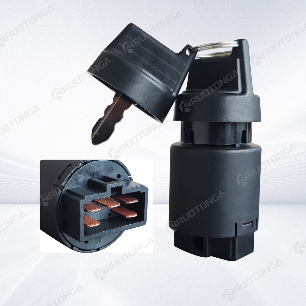 Mini Excavator Ignition Switch Key Switch AGT Typhoon China Chinese Mini Digger