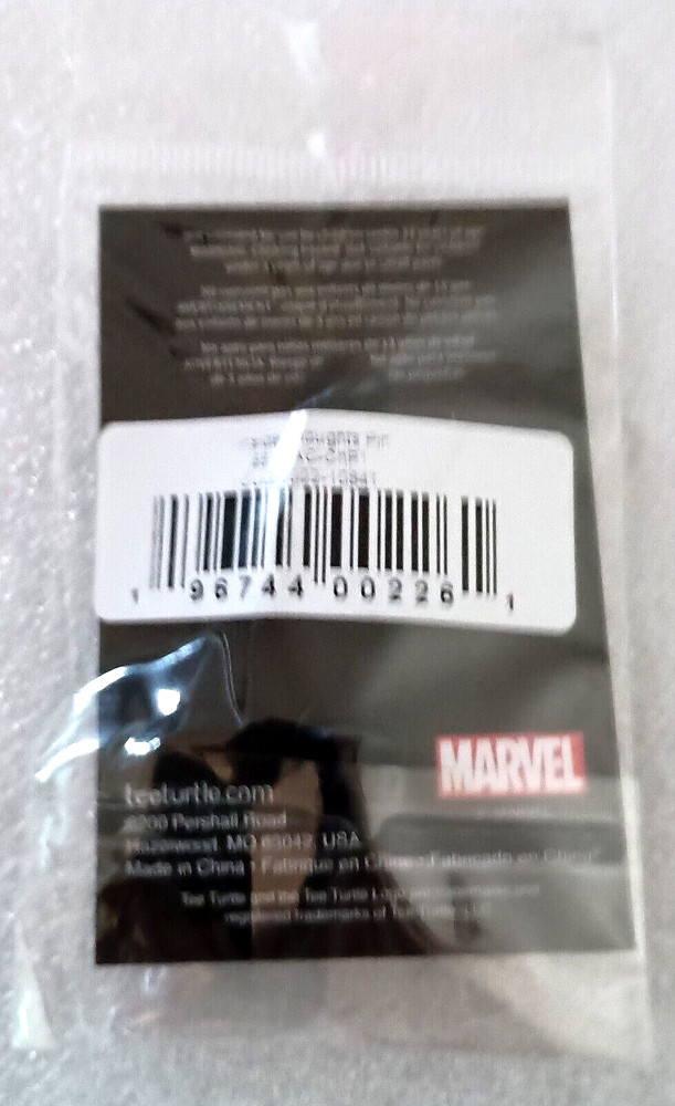 Marvel Deadpool Inside Thoughts TeeTurtle Pin New NOS 2022 MIP