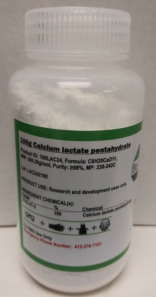 Calcium lactate pentahydrate