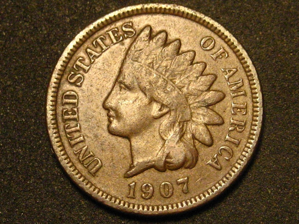 1907 Indian Head Cent VF
