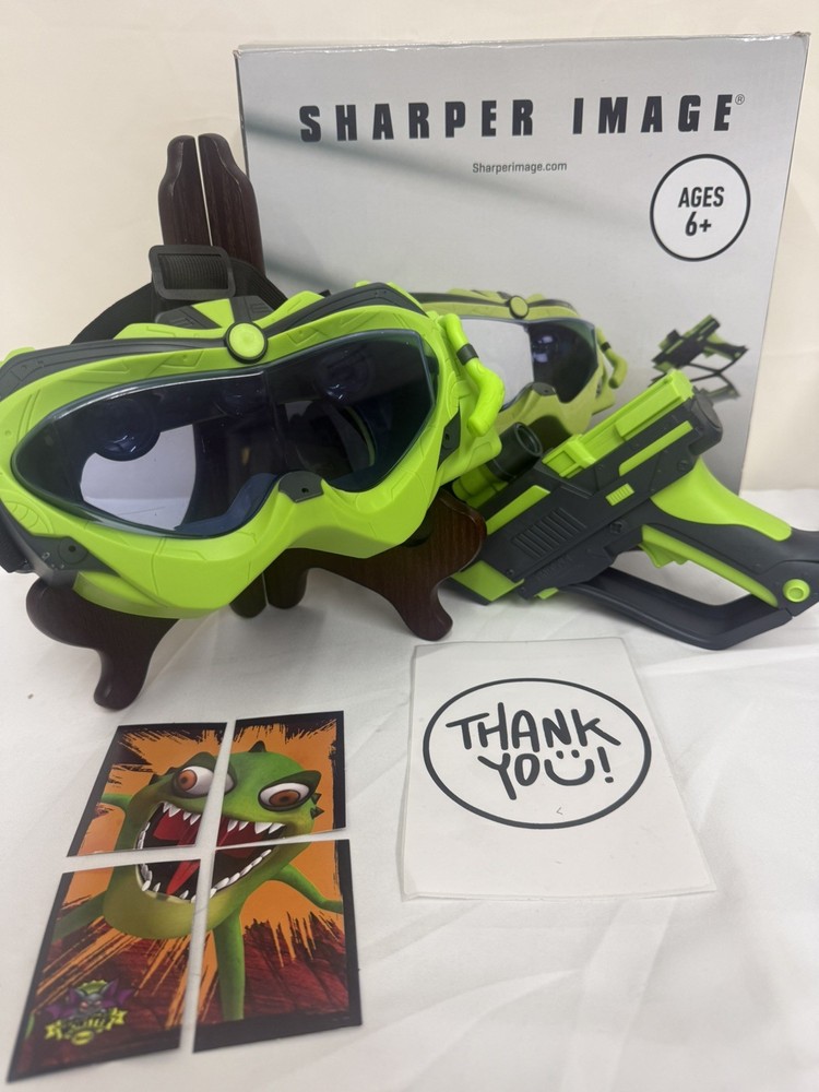 Sharper Image Monster Vision Virtual Reality Headset – Tested & Working