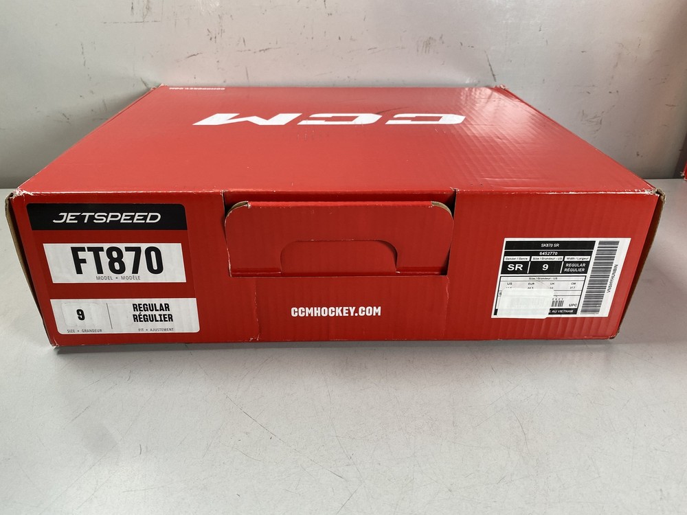 Jetspeed FT870 Player Skates Senior Regular Size 9