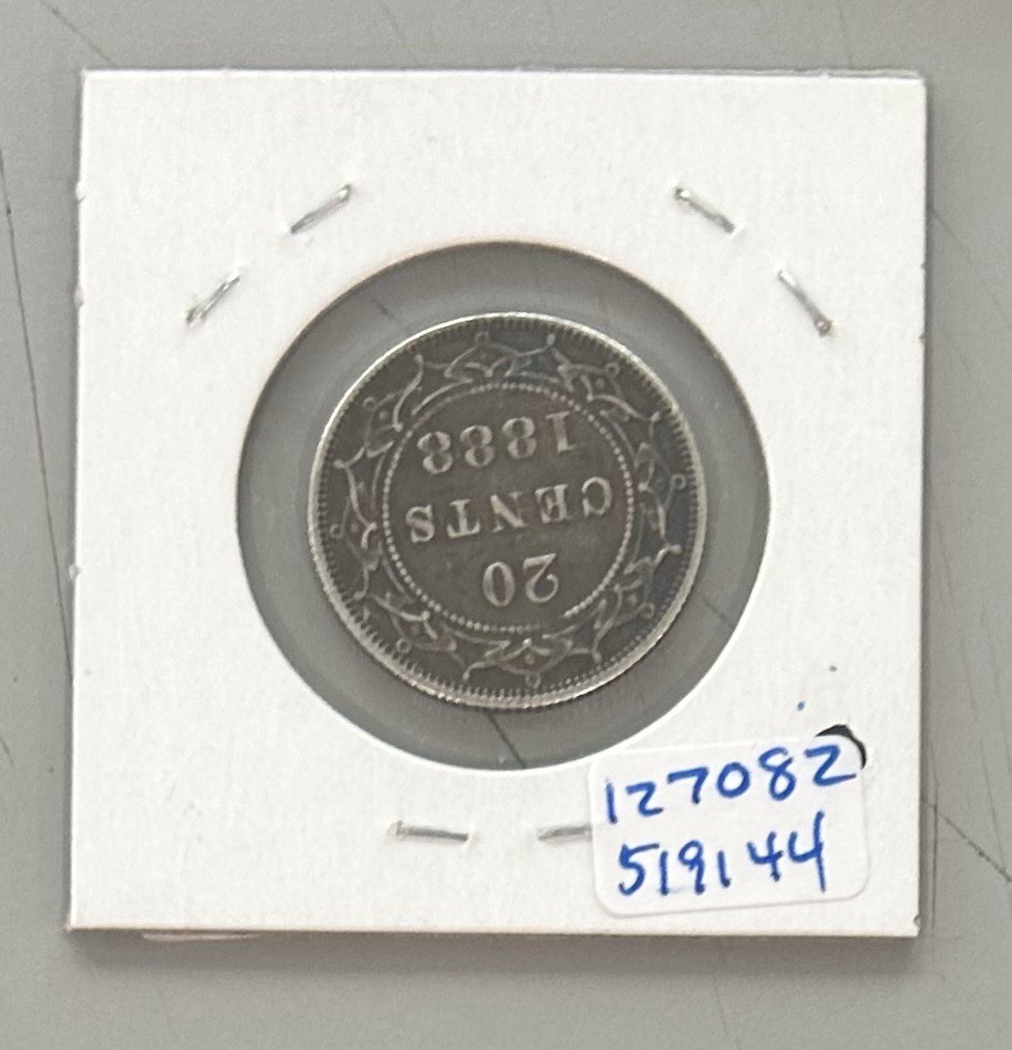 1888 Newfoundland Twenty Cent 20C