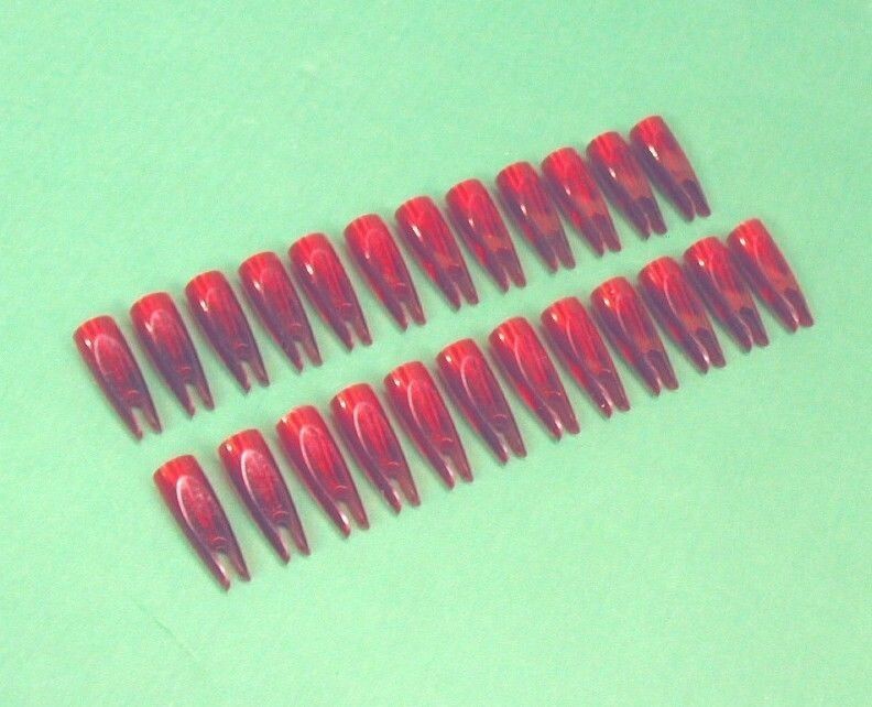 New Bohning Classic Arrow Nocks - 9/32" Ruby Red - 2 Dozen