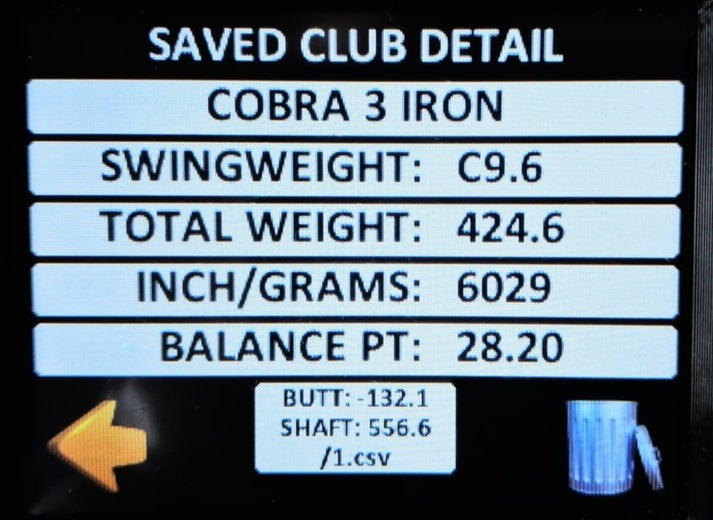 SwingW.com Pro-Touch 5 Digital Swingweight Scale