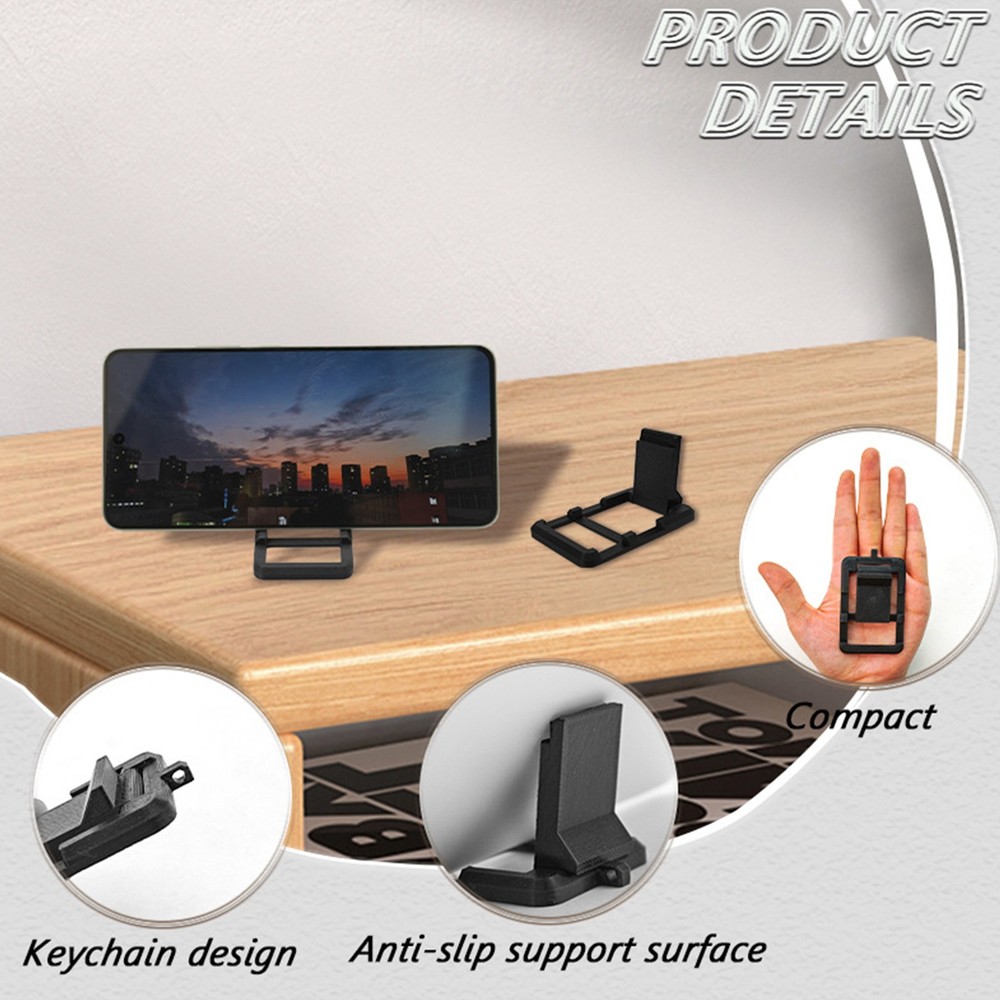 Foldable Phone Stand Folding Portable Desktop Phone Stand Compact