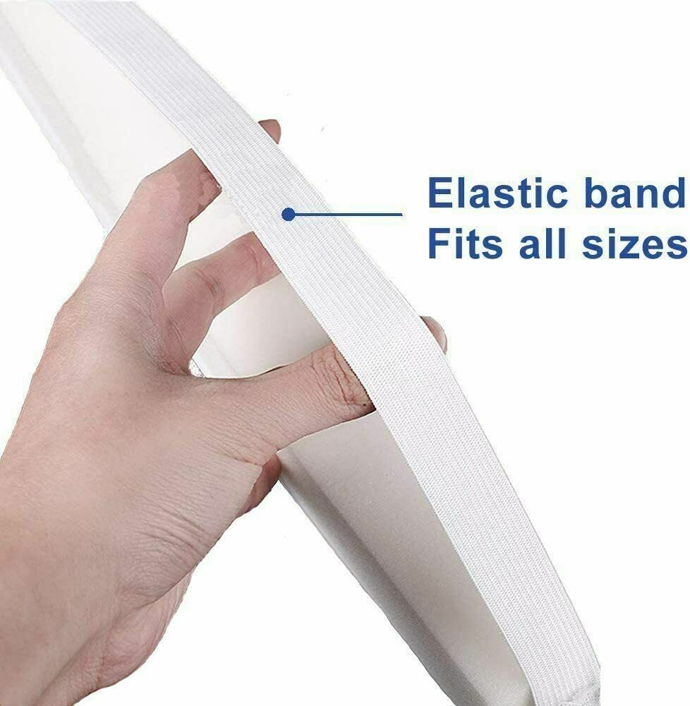 10 Pack Reusable Face Shield Adjustable, Elastic Headband Clear Visor Adults.