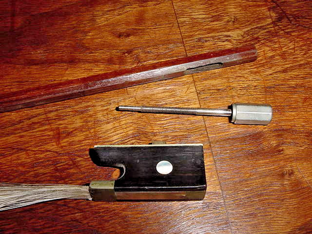SIGNED GERMANY ANTIQUE VIOLIN BOW