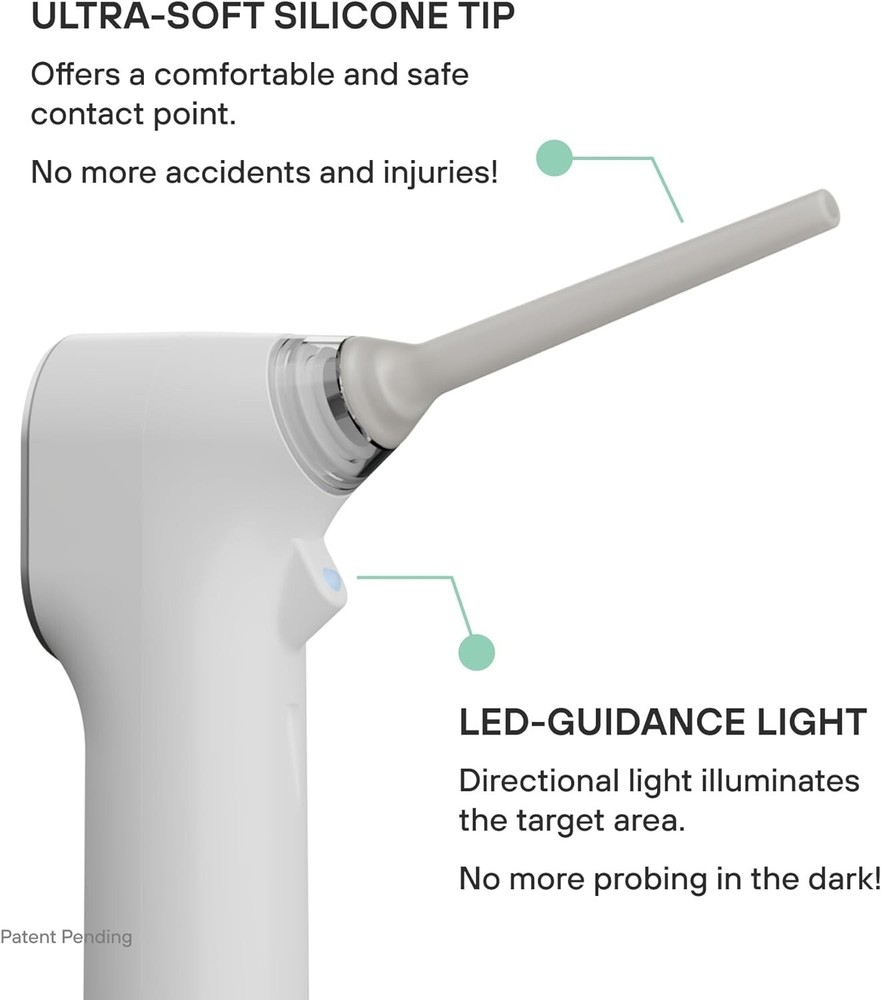 Instant Suction Tonsil Stone Remover - Compact Electric Device with LED Light