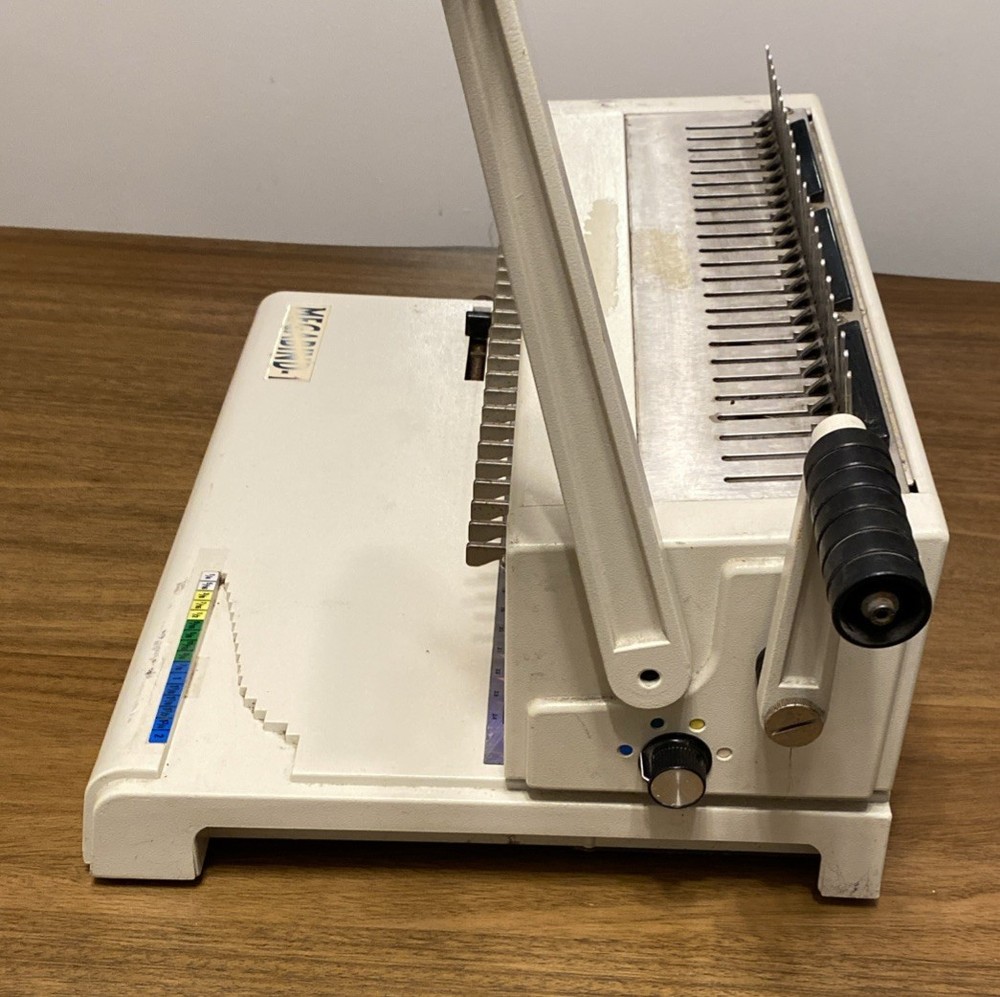 Akiles Megabind-1 Comb Binding Punch & Opener (READ DESCRIPTION)