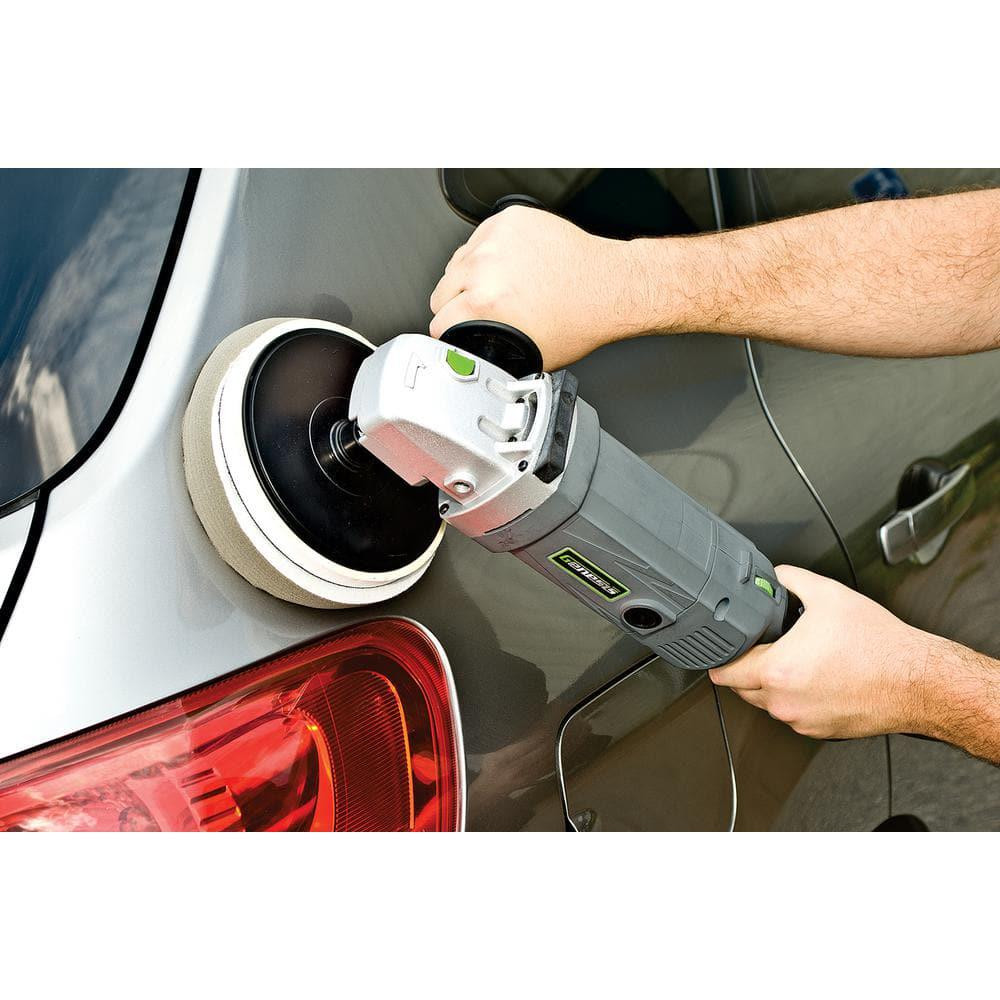 Genesis Sander Polisher 11-Amp Variable Speed Sanding Disc Dual-Position Handle