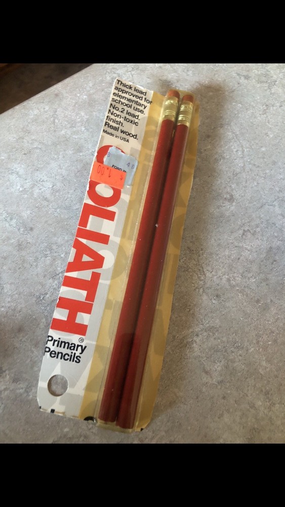 Goliath Primary Pencils NEW NIP