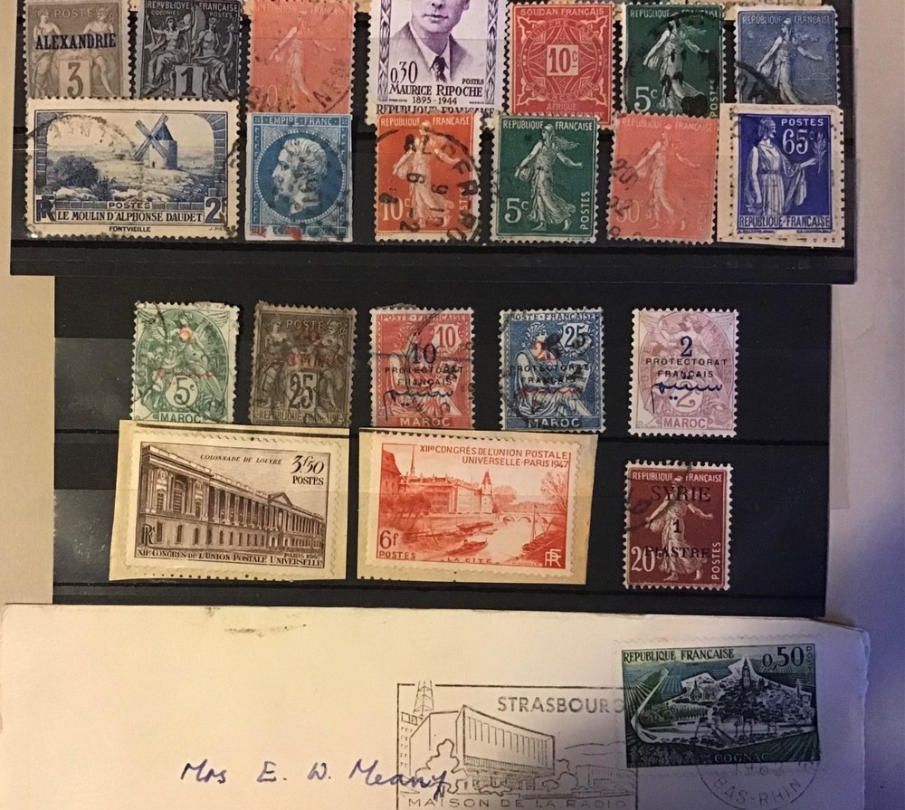 France stamp and envelope mixture Gen 2