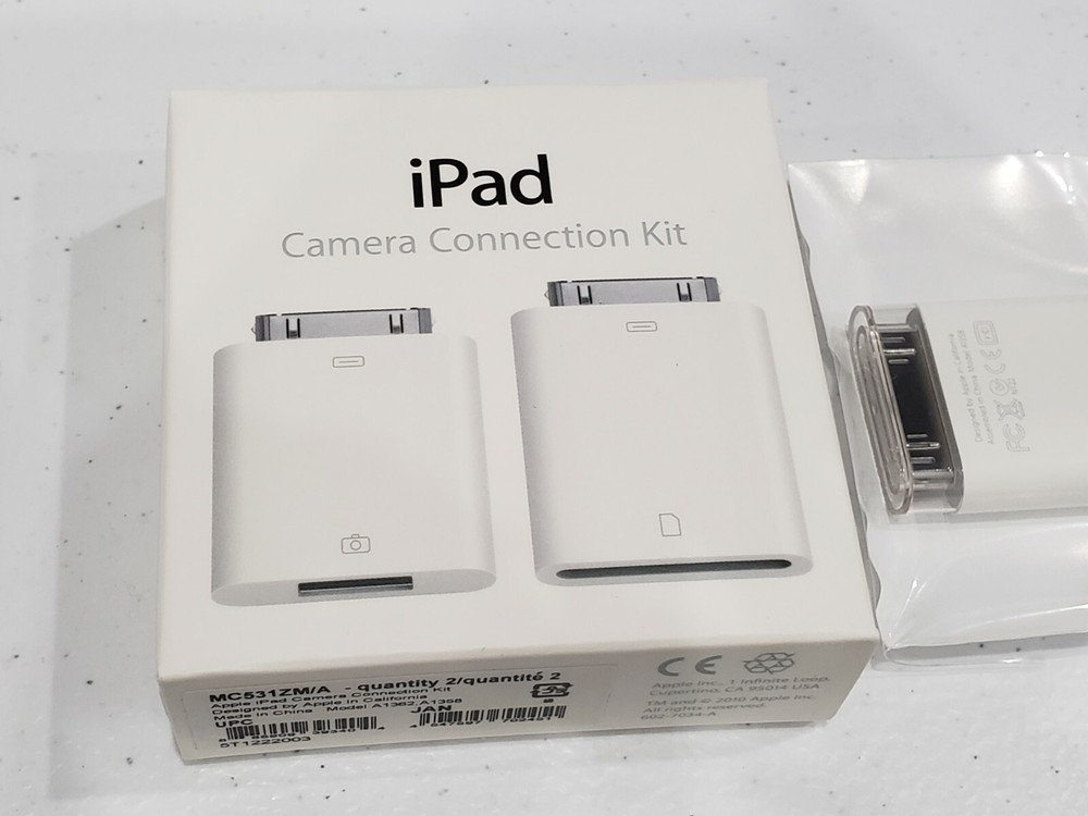 NEW GENUINE Apple iPad Camera Connection Kit: MC531ZM/A