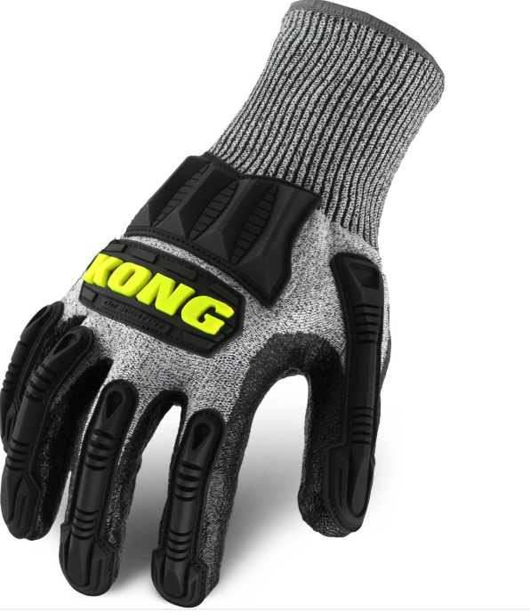 IronClad KKC5B Knit Cut 5 Black Gloves - Select Size