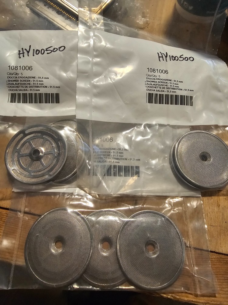 2 x SHOWER SCREEN ø 51.5 mm