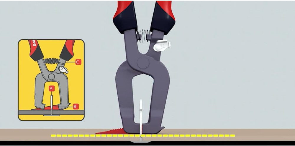 Pliers For Tile Leveling System